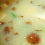 なめこ葱豆腐のお味噌汁